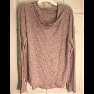 Zella Light Pink Long Sleeve with Hood